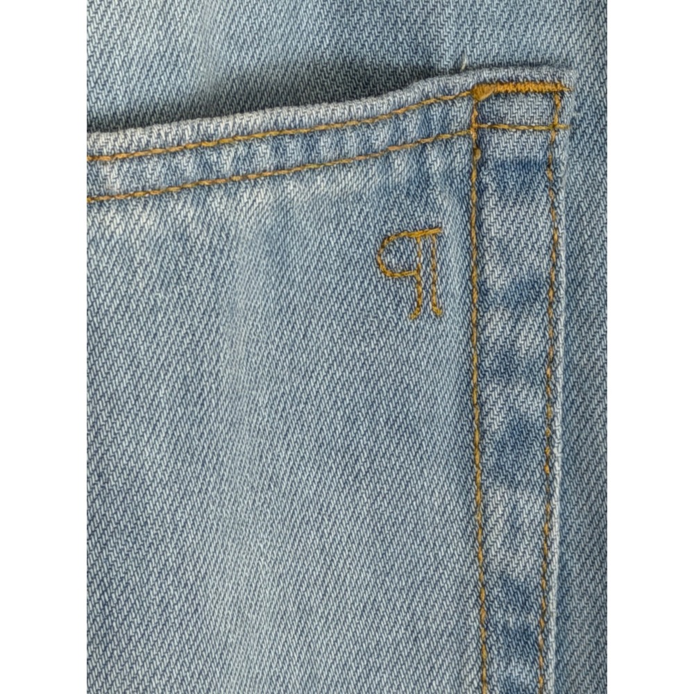 Anthropologie Pilcro The Annie Wide Leg Jeans Light Wash Denim 100% Cotton 27 - Picture 10 of 12